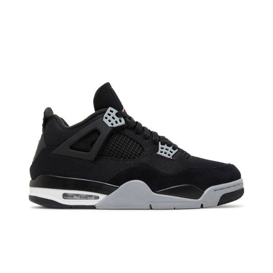 JORDAN 4 x BLACK CANVAS